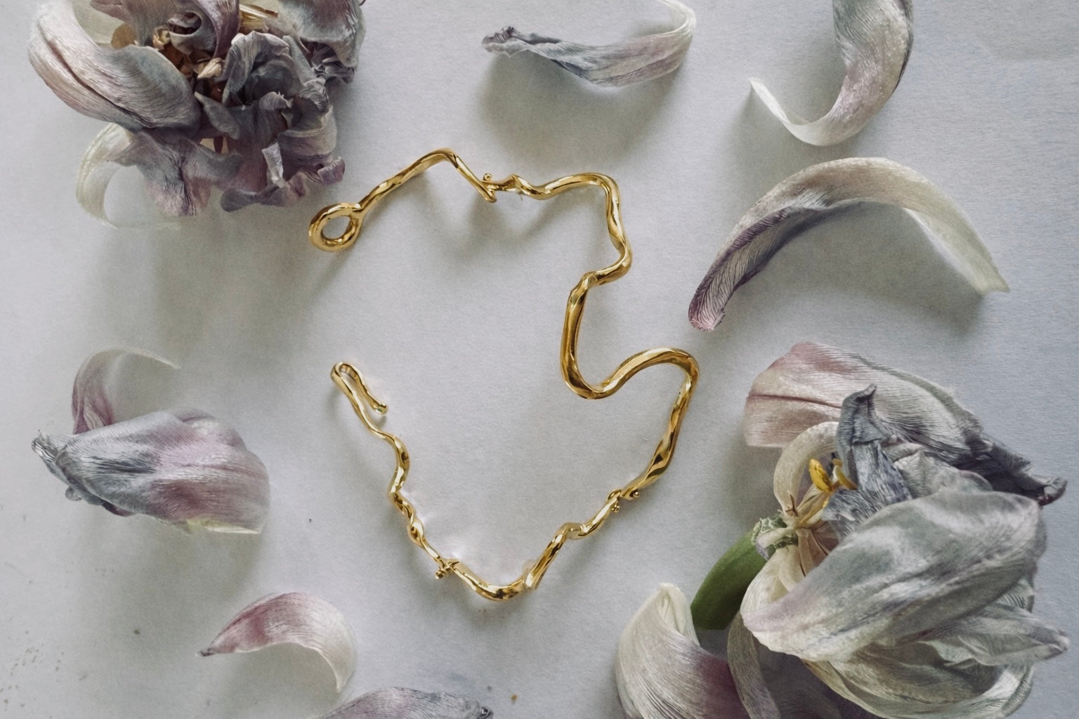 Tangle bracelet - 14 kt gold