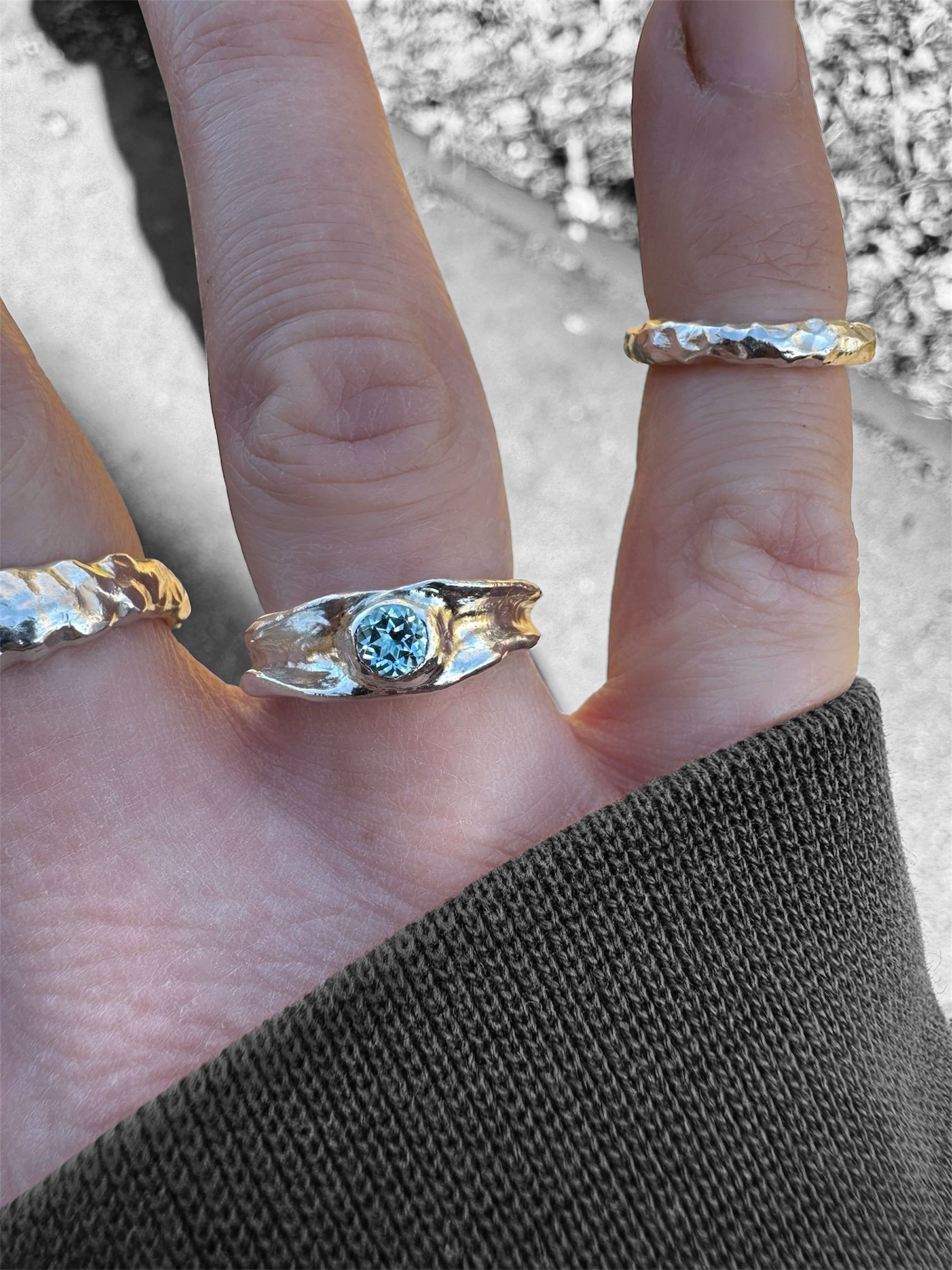 Fold ring – detail