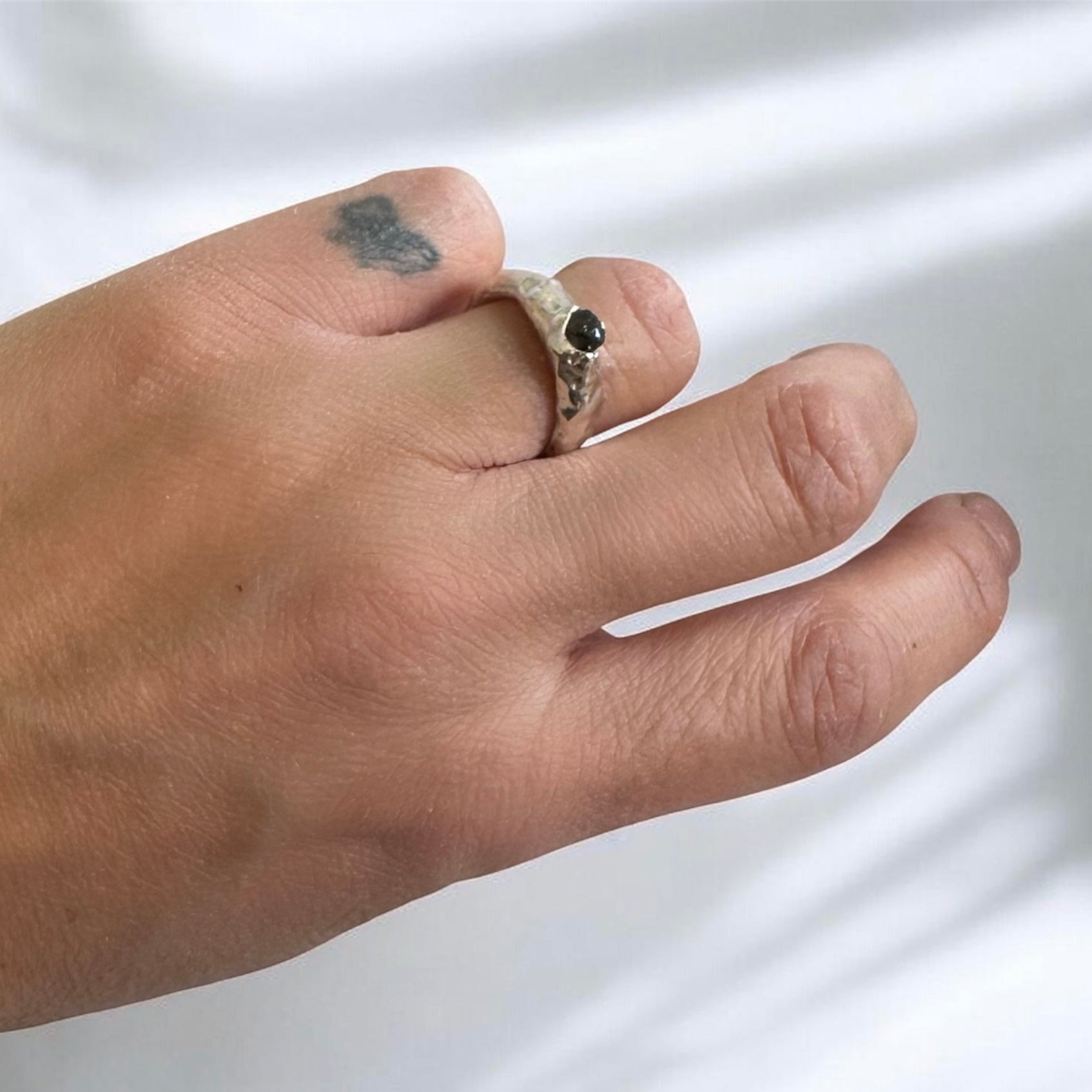 Raw ring – side view