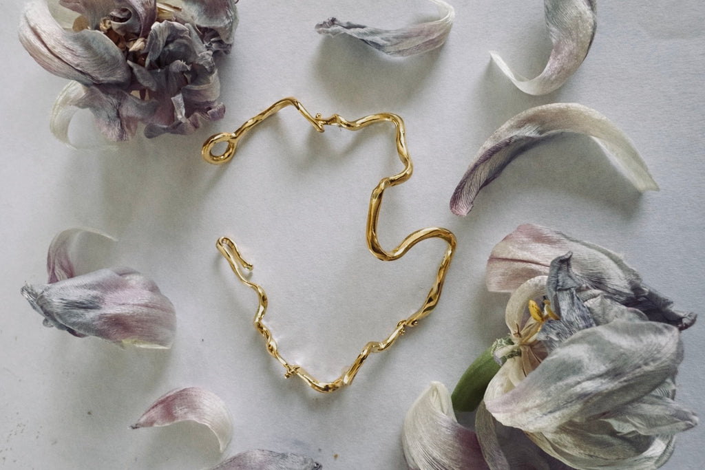 Tangle bracelet – 14 kt gold