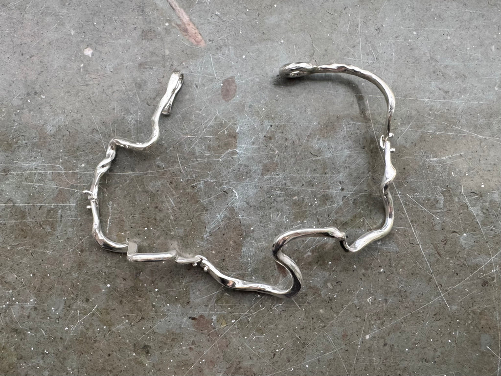 Tangle bracelet – worn