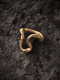 Tangle ring – 14 kt gold