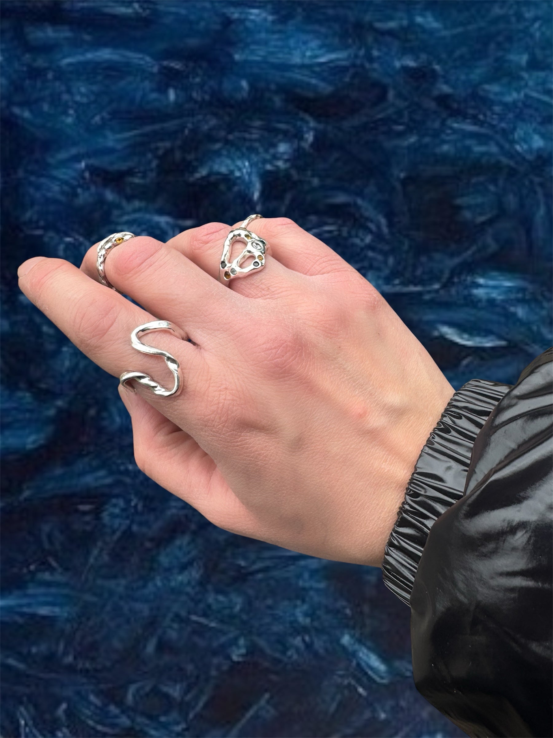 Tangle ring – detail