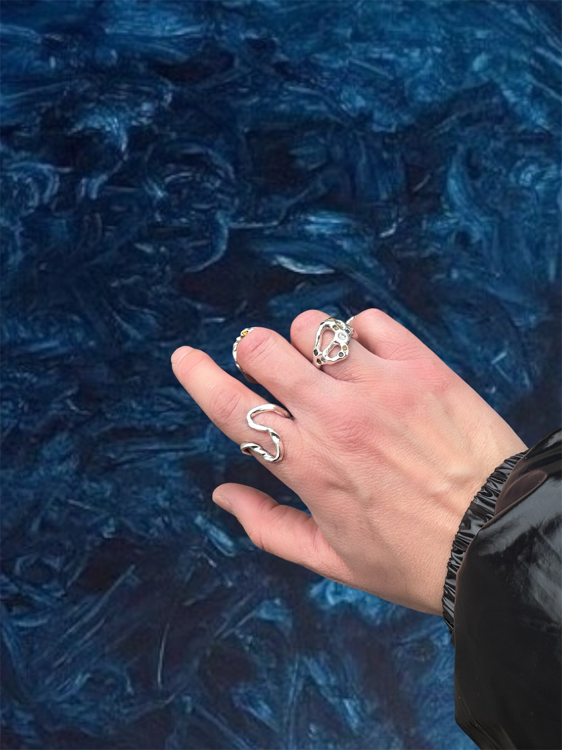 Tangle ring – side view