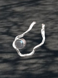 Tangle sculptural earring